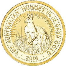 Munten, Australië, Elizabeth II, Australian Nugget, 25 Dollars, 2001, Perth