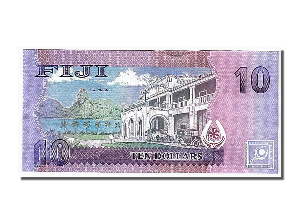 Figi, 10 Dollars, 2013, KM:116, FDS