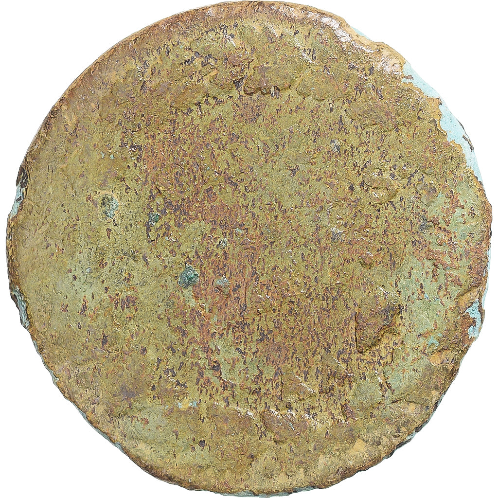 Munten, Frankrijk, Dupré, 5 Centimes, Metz, ZG, Koper, Gadoury:126/126a