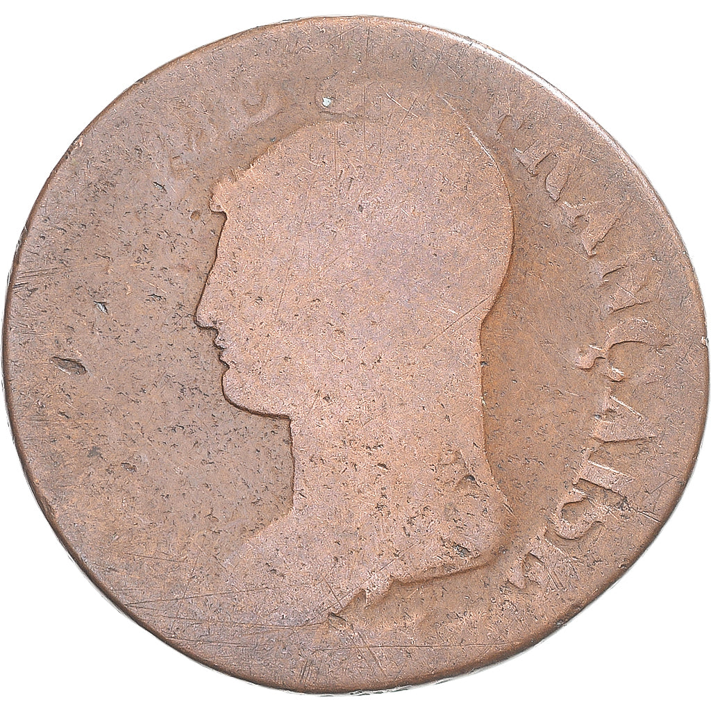 Münze, Frankreich, Dupré, 5 Centimes, AN 8, Metz, SGE+, Kupfer, Gadoury:126a