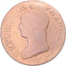Moneta, Francja, Dupré, 5 Centimes, AN 8, Metz, VF(20-25), Miedź, Gadoury:126a