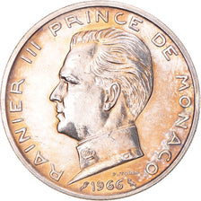 Coin, Monaco, Rainier III, 5 Francs, 1960, Paris, AU(55-58), Silver