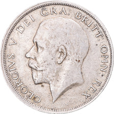 Coin, United Kingdom, George V, 1/2 Crown, 1916, London, EF(40-45), Silver