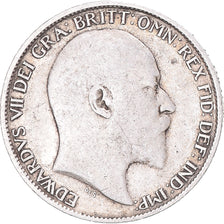 Coin, United Kingdom, Edward VII, 6 Pence, 1909, London, VF(30-35), Silver