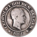 Coin, Belgium, Leopold I, 20 Centimes, 1861, Brussels, VF(30-35), Copper-nickel