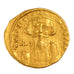Constans II 641-668, Solidus, Constantinople, AU(50-53), Gold, 4.40