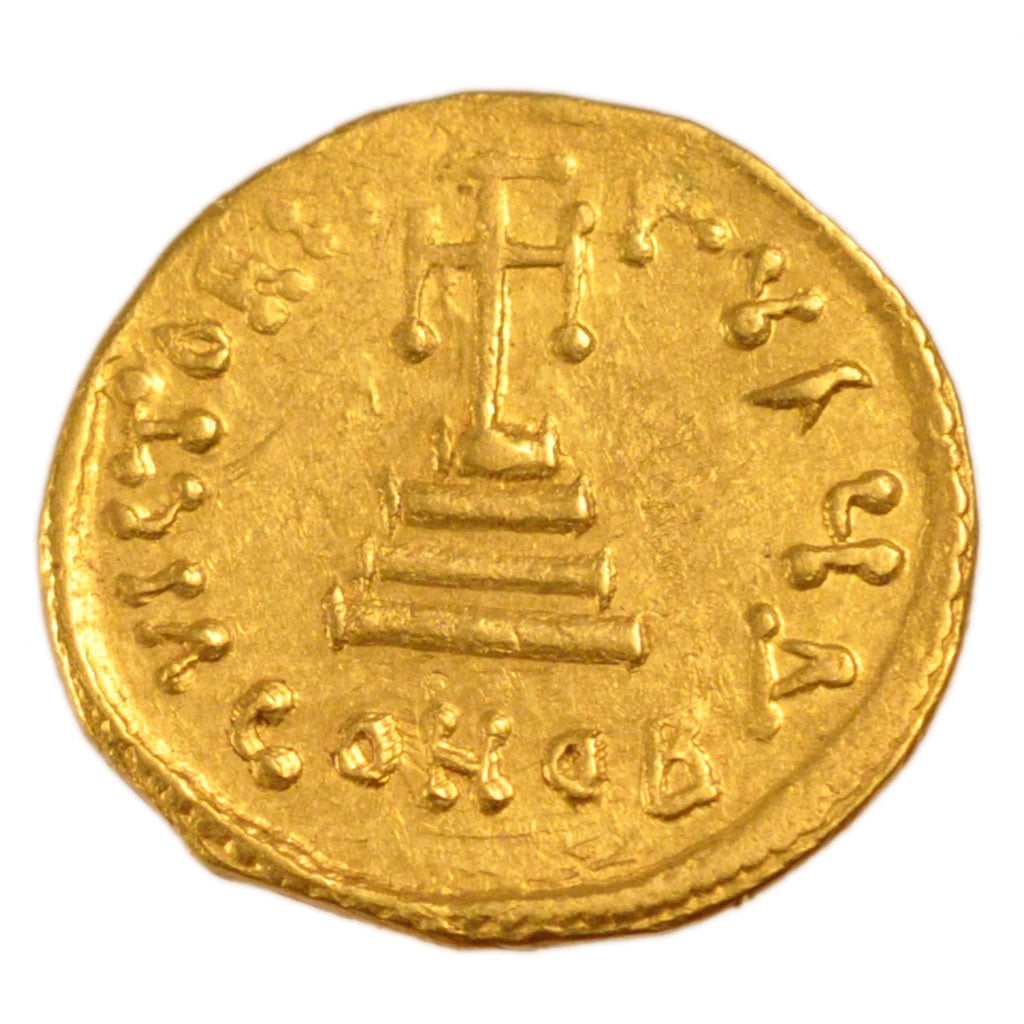Constans II 641-668, Solidus, Constantinople, AU(50-53), Gold, 4.40