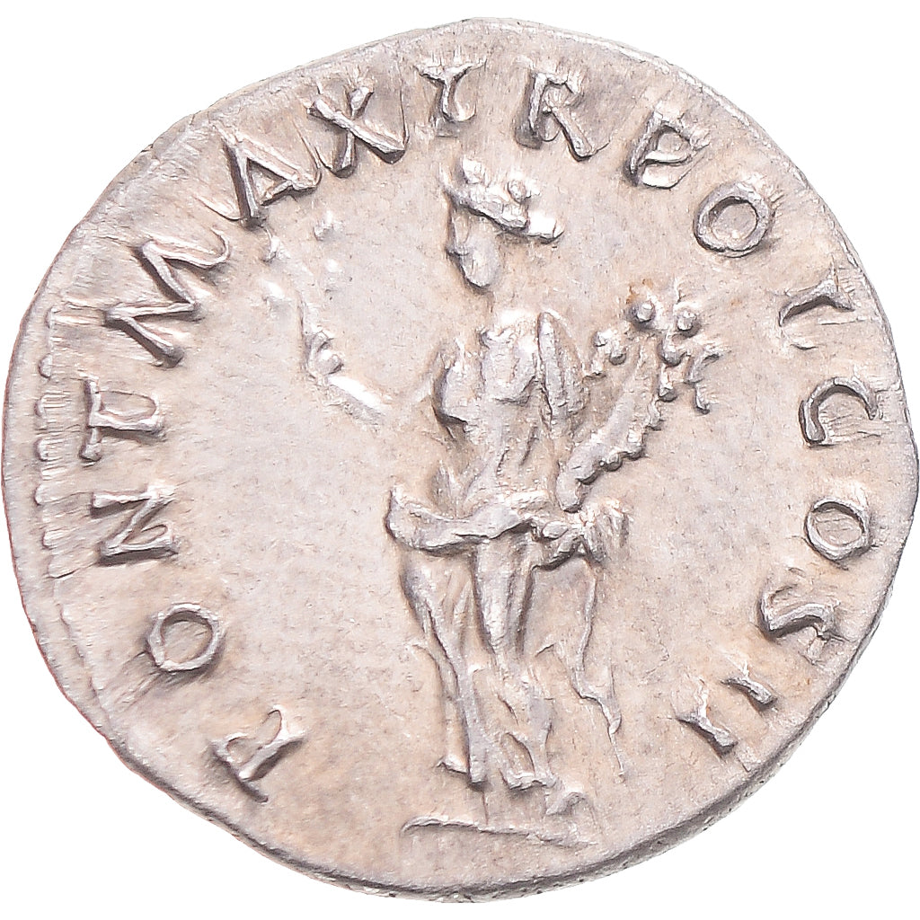 Moneta, Trajan, Denarius, 98-99, Rome, BB+, Argento, RIC:17