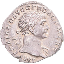 Coin, Trajan, Denarius, ca. 108-109, Rome, AU(55-58), Silver, RIC:98