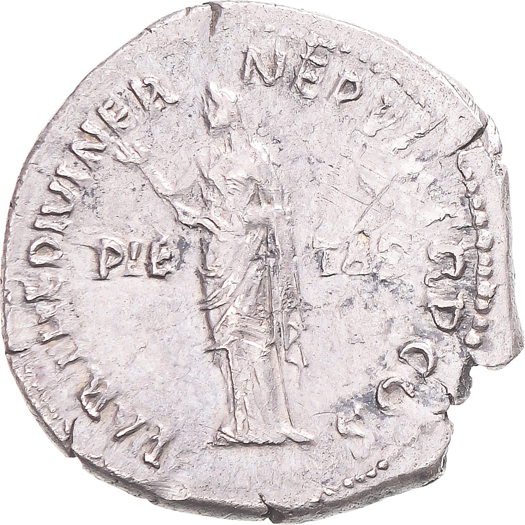 Coin, Hadrian, Denarius, 117, Rome, EF(40-45), Silver, RIC:67