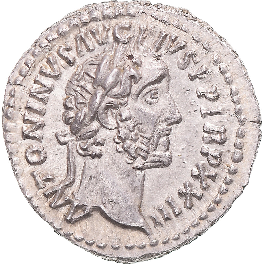 Münze, Antoninus Pius, Denarius, 159-160, Rome, VZ, Silber, RIC:299