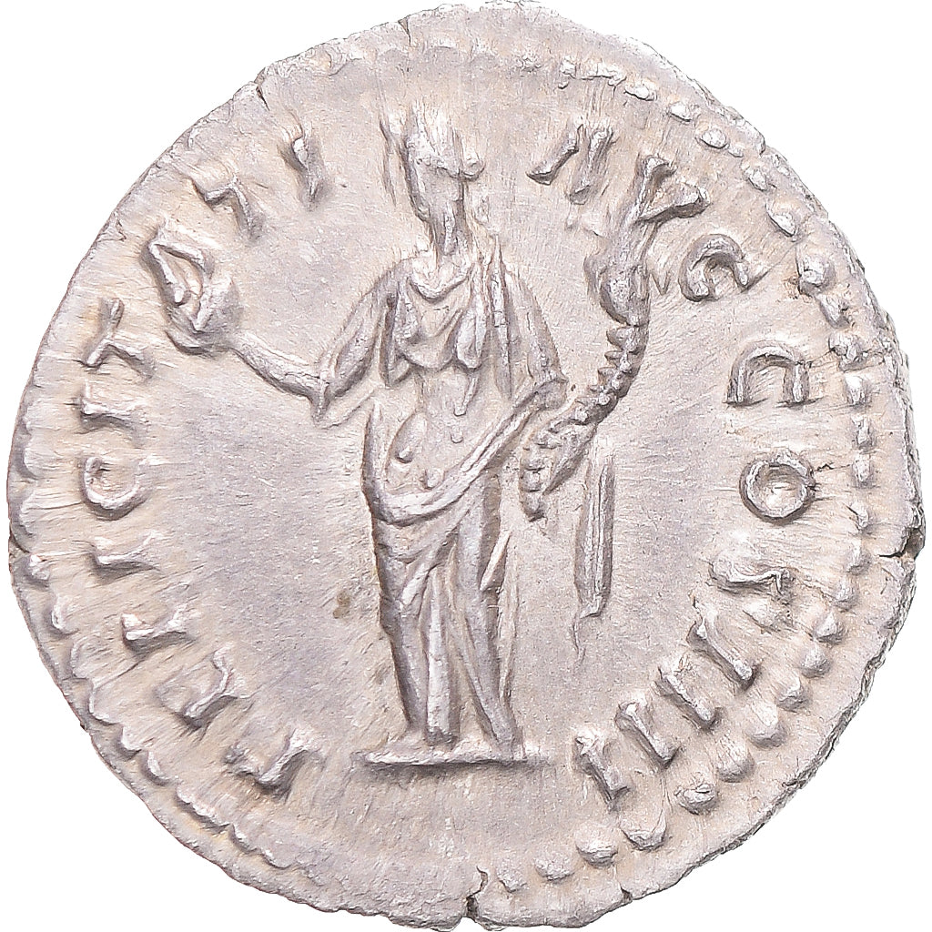 Münze, Antoninus Pius, Denarius, 159-160, Rome, VZ, Silber, RIC:299