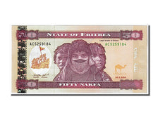 Geldschein, Eritrea, 50 Nakfa, 2004, KM:7, UNZ