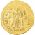 Monnaie, Phocas, Solidus, 603-607, Constantinople, TTB+, Or, Sear:618