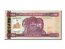 Billete, 50 Nakfa, 2004, Eritrea, KM:7, UNC