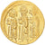 Moneta, Heraclius, with Heraclius Constantine and Heraclonas, Solidus, 639-641