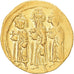 Munten, Heraclius, with Heraclius Constantine and Heraclonas, Solidus, 639-641