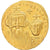 Moeda, Constans II and Constantine IV, Solidus, 654-659, Constantinople