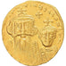 Münze, Constans II and Constantine IV, Solidus, 654-659, Constantinople, S+