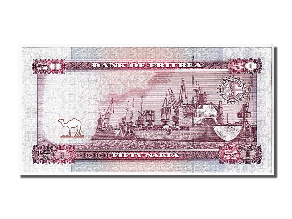 Banconote, Eritrea, 50 Nakfa, 2004, FDS