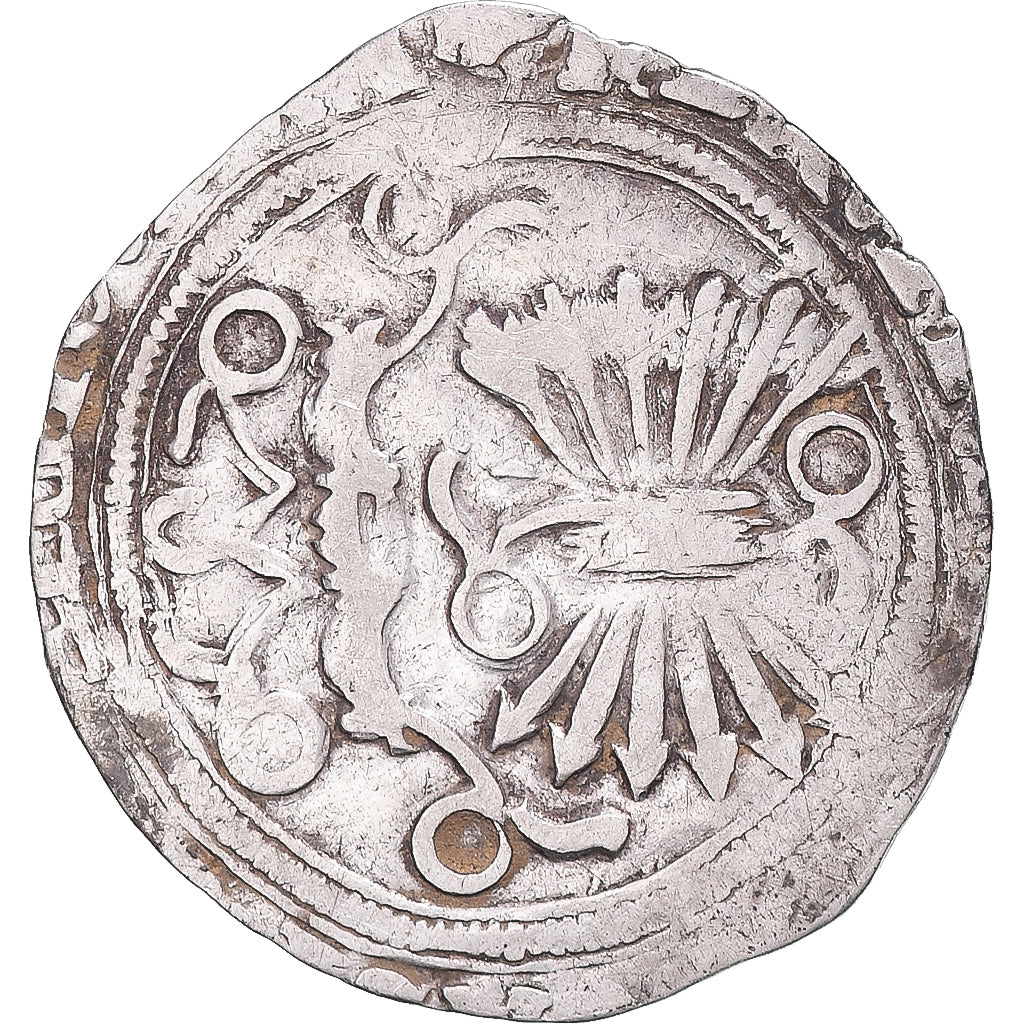 Coin, Spain, Ferdinand & Isabella, Real, Seville, VF(30-35), Silver