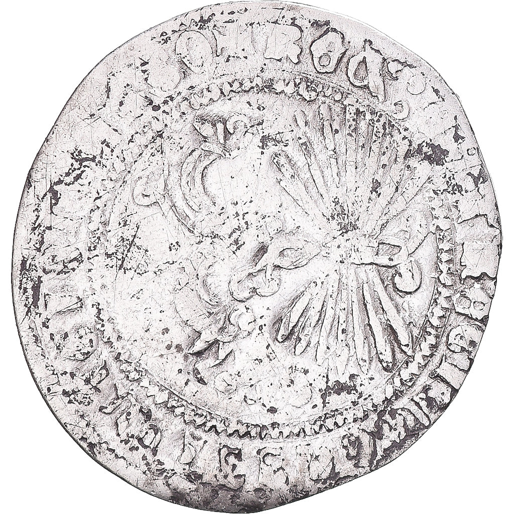 Coin, Spain, Ferdinand & Isabella, Real, Seville ?, VF(30-35), Silver