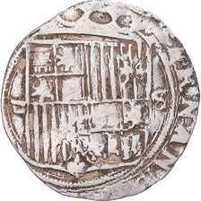 Coin, Spain, Ferdinand & Isabella, Real, Seville, VF(30-35), Silver