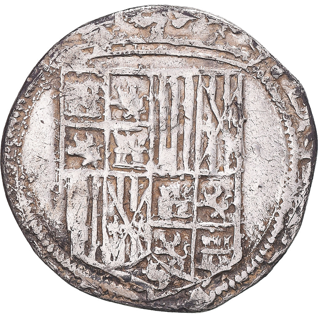Coin, Spain, Ferdinand & Isabella, Real, Seville ?, VF(30-35), Silver