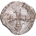 Moneda, Francia, Henri III, 1/4 Ecu, 1584, Bayonne, MBC, Plata, Gadoury:494