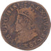 Munten, Lage Spaanse landen, Filip II, Liard, 1583, Maastricht, FR+, Koper