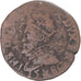 Coin, Spanish Netherlands, Philip II, Liard, 1580, Maastricht, VF(30-35), Copper