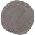 Moneda, Países Bajos españoles, Philip II, Liard, 1591, Maastricht, BC+, Cobre