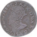 Coin, Spanish Netherlands, Philip II, Liard, 1593, Maastricht, VF(30-35), Copper