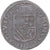 Münze, Spanische Niederlande, Philip II, Liard, 1593, Maastricht, S+, Kupfer