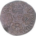 Coin, Spanish Netherlands, Philip II, Gigot, 1597, Maastricht, VF(20-25), Copper