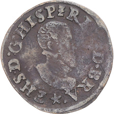 Coin, Spanish Netherlands, Philip II, Double Courte, Maastricht, VF(30-35)