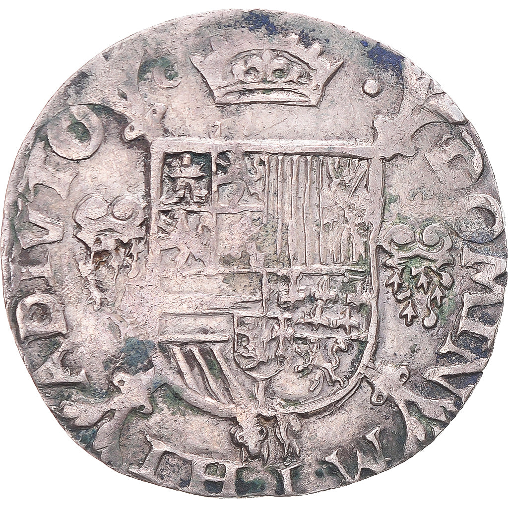 Coin, Spanish Netherlands, BRABANT, Philip II, 1/5 Ecu, 1567, Maastricht
