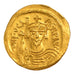 Phocas 602-610, Solidus, Constantinople, AU(55-58), Gold, 4.40