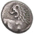 Moeda, Trácia, Hemidrachm, ca. 350-300 BC, Chersonesos, EF(40-45), Prata