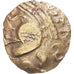 Monnaie, Aulerques Éburovices, Hémistatère, 1st century BC, Evreux, TTB, Or