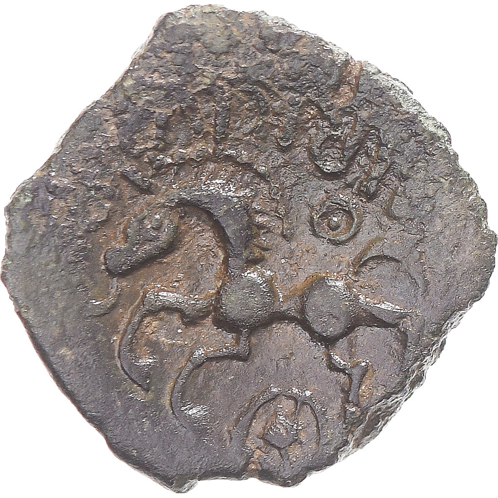 Munten, Pagus Catuslugi, Bronze Æ, ZF+, Bronzen, Delestrée:505