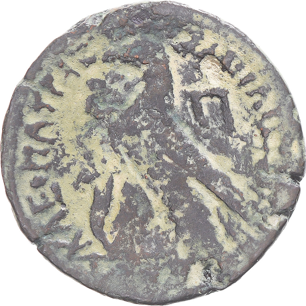 Moneda, Egypt, Cleopatra VII, 80 Drachmai, 51-30 BC, Alexandria, BC+, Bronce