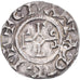 Moneta, Francia, Charles le Chauve, Denier, 869-877, Mouzon, BB+, Argento