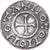 Moneta, Francia, Charles le Chauve, Denier, 869-877, Mouzon, BB+, Argento