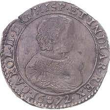 Coin, Spanish Netherlands, BRABANT, Charles II, Ducaton, 1672, Anvers