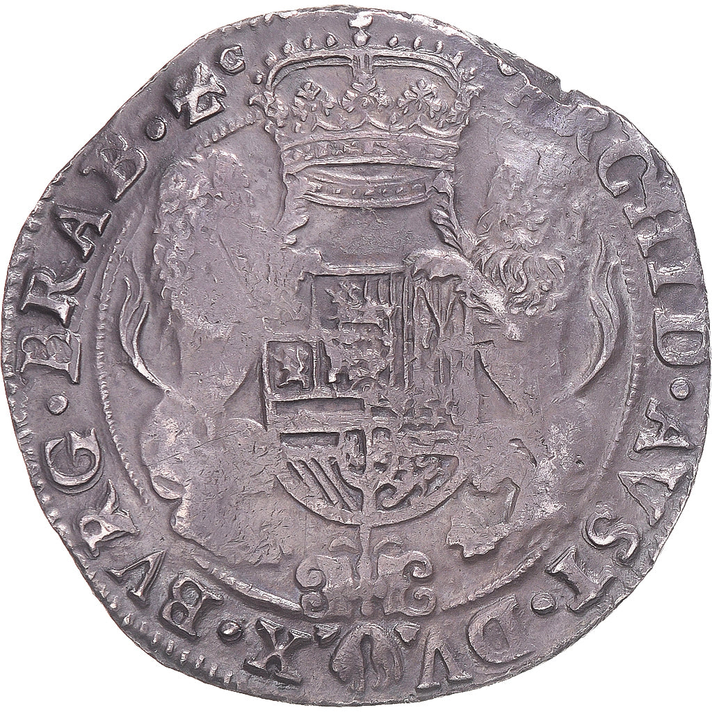 Coin, Spanish Netherlands, BRABANT, Charles II, Ducaton, 1672, Anvers