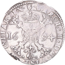 Coin, Spanish Netherlands, BRABANT, Charles II, Patagon, 1694, Anvers
