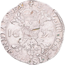 Coin, Spanish Netherlands, Flanders, Philip IV, Patagon, 1657, Bruges