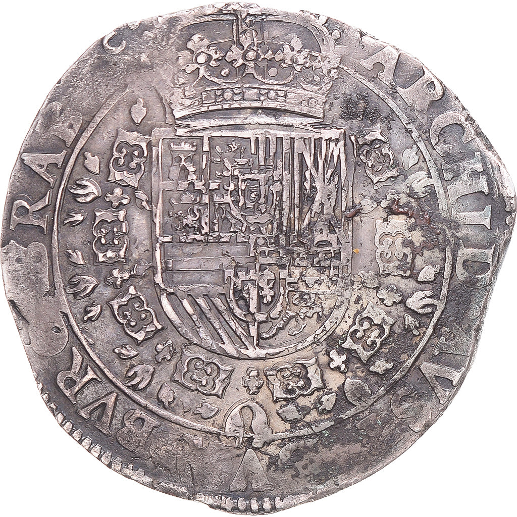 Coin, Spanish Netherlands, BRABANT, Philip IV, Patagon, 1628, Anvers, EF(40-45)