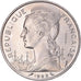 Moeda, Reunião, 50 Francs, 1962, Paris, ENSAIO, MS(65-70), Níquel, KM:E8
